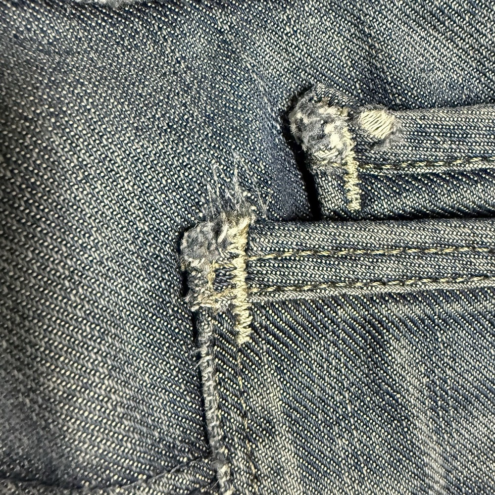 GStar Raw Navy Jack Loose Tapered Jeans Mens 29x30 Distressed Repaired Italy - Picture 8 of 16